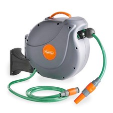 VonHaus 20M Garden Hose - Auto Rewind Wall-Mounted Reel