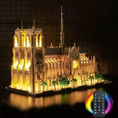 LED Lighting Kit for Lego Notre Dame 21061 - Classic Version - Image 1 of 4
