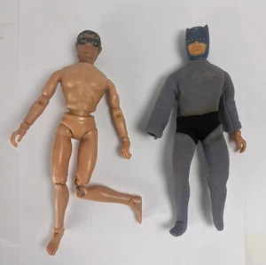 Vintage 1974 Mego Body Batman & Robin Worn Body lot Action Figure - Picture 1 of 4