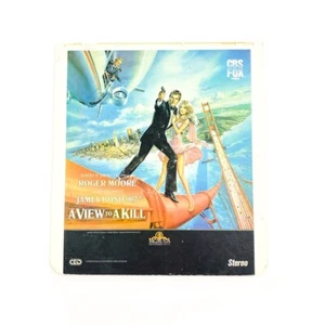 James Bond, 007 A View to A Kill Video Disc CED, CBS Fox Video, Made in USA - Bild 1 von 12