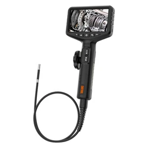 Endoscope 6.35mm Two-Way Articulating 1080P Industrial Borescope with 5" Screen - Picture 1 of 13