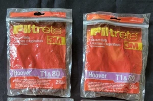 3M Filtrete Hoover T1 & 80 Saugbänder 2 Stück 2er Pack - Bild 1 von 2