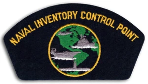 US Navy Naval Inventory Control Point Philadelphia Mechanicsburg Patch Iron-On - Foto 1 di 1