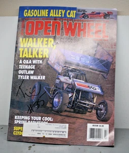 Open Wheel Magazin - Februar 1999 - handsigniert von Tyler Walker - Bild 1 von 2
