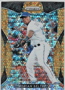 2019 Panini Prizm ADRIAN BELTRE Neon Orange Donut Circle Prizm 149/150 # 35 - Picture 1 of 2
