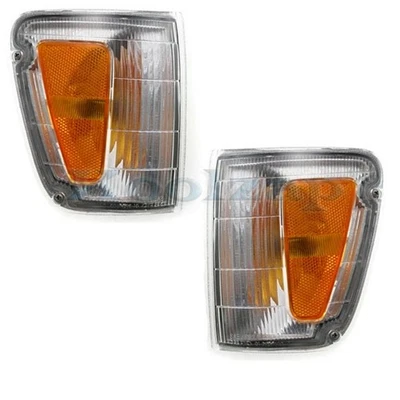 For 93-98 Toyota T-100 Park Corner Light Turn Signal Marker Lamp Left Right PAIR - Image 1 of 4