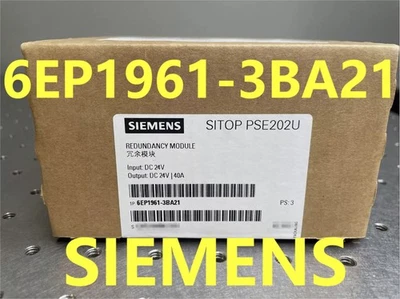 6EP1961-3BA21 Nuovo Modulo di ridondanza Siemens 6EP19613BA21 SPEDIZIONE GRATUITA - Immagine 1 di 2