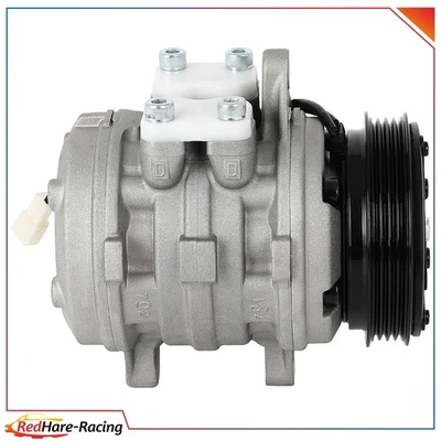 A/C Compressor for Geo Metro Tracker For X-90 Suzuki Sidekick Swift 89-98 10P08E - Image 1 of 4