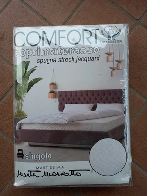 Coprimaterasso Singola, Marta Marzotto Elasticizzato Spugna Jacuard - Immagine 1 di 2