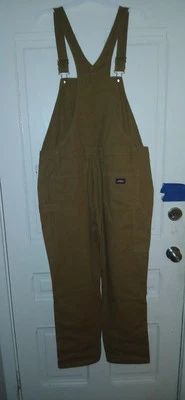Genuine Women's Dickies Bib Overalls Flex Foto 1 de 4