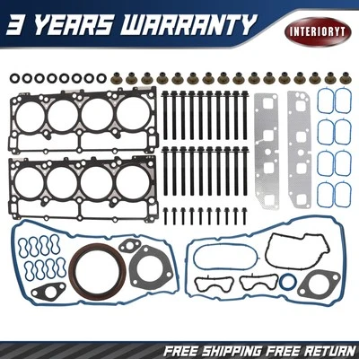 Juego de pernos de junta de culata para Dodge Ram Magnum Chrysler 300 Jeep 2003-2008 5,7 L 2 D Foto 1 de 4