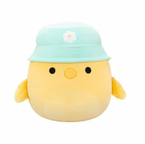 Squishmallow Pascua 2025 Triston el pollito de 16 pulgadas con sombrero de cubo NUEVO raro - Imagen 1 de 5
