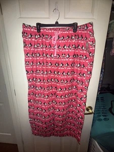 Disney Store Women’s Pink Sleep Lounge Pants Mickey Mouse Size 2XL - Picture 1 of 7