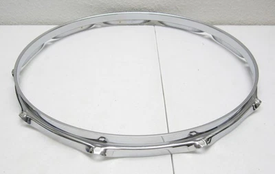 Vintage Rogers 10-Lug/Hole Top Snare Drum Hoop/Rim from Dynasonic, NICE! - Image 1 of 3