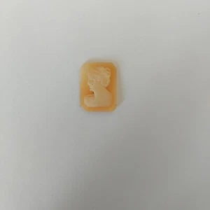 CAMMEI-CAMEI-CAMEO-CONCHIGLIA-VECCHIO PICCOLO CAMMEO-TORRE DEL GRECO-ANNI 40-* - Picture 1 of 2