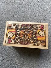 Handmade Wooden Retro Card Box