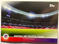 2021-22 Topps Atletico Madrid Team Set Card Stadium Wanda Metropolitano
