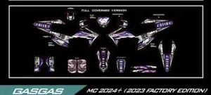 Graphic Kit Vinyl Wrap Decals Sticker motocross GASGAS MC 2024+ MX GAS SALEM - Bild 1 von 5