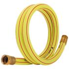 Solution4Patio Homes Garden 3/4 in. x 5 ft. Short Hose Yellow Lead-in Hose Ma...