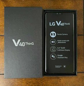 Nuevo Smartphone LG V40 ThinQ V405UA 64GB V405EBW V409N 128GB 4G Desbloqueado - Imagen 1 de 16