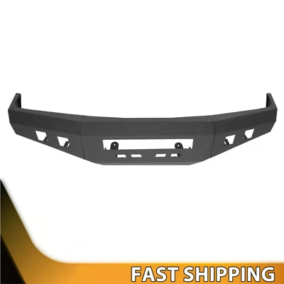 Внедорожный передний бампер с отверстием противотуманной фары для Nissan Frontier 2005-2022 сталь - Изображение 1 из 4