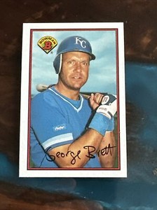 1989 Bowman #121 GEORGE BRETT Kansas City Royals