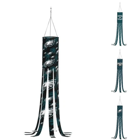 Philadelphia Eagles Outdoor Garden Windsock Decor Porch Deck Wind Sock 6*40in Cover