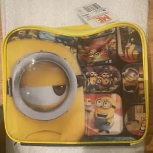 Despicable Me Minions Soft Lunch Box Minions New With Tags - Picture 1 of 2