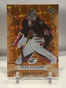 2022-23 Upper Deck Ice Rookie Orange #137 Mads Sogaard Rookie (RC) - Picture 1 of 2