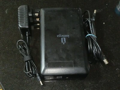 iomega 500GB HDD | With Power Pack + Cable |  (Black) External Drive - Image 1 of 3