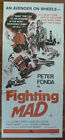 FIGHTING MAD Original 1976 Australian Daybill Movie Poster Peter Fonda