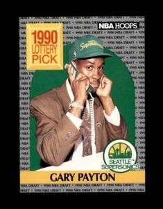 1990-91 Hoops SET BREAK #351 Gary Payton NM or Better - Picture 1 of 2