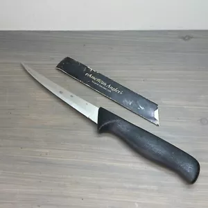 American Angler Filet Knife 11 In Overall - 6 in Blade #1614 Vintage Synthetic - Picture 1 of 8