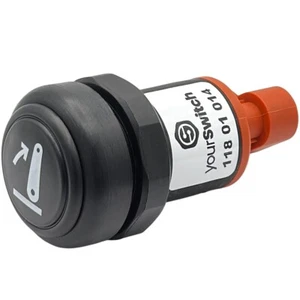 118 01 014 Pulsador "Levantar elevador" para AGCO Massey Ferguson ACW151746A - Imagen 1 de 3