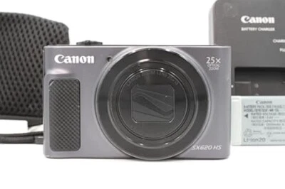 [ Mint]Canon PowerShot SX620 HS Black  20.2MP Compact Digital Camera JAPAN - Image 1 of 3