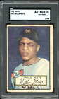 1952 Topps Willie Mays Rookie Card #261 HOF RC - Certified SGC Authentic - Rare!. rookie card picture