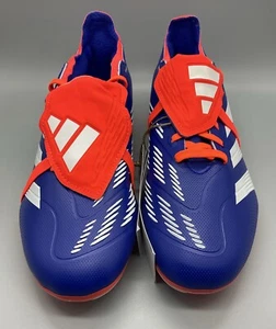 NEW ADIDAS Men 6.5 Women 7.5 Blue Predator League FT [JP7209] Soccer Cleats #208 - Picture 1 of 8