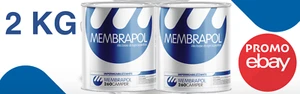 MEMBRAPOL 260 CAMPER 2 KG IMPERMEABILIZZANTE PER CAMPER COLORE BIANCO/GRIGIO - Imagen 1 de 8