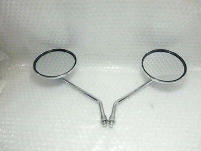 Pair Yamaha RD125 RD350 DT175 DT250 DT400 RZ350 RS100 FS1 XT500 MIRROR 10mm NEW - Изображение 1 из 4