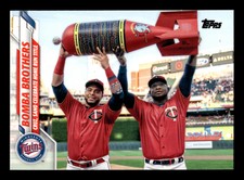 2020 Topps Series 2  Bomba Brothers  #412  Minnesota Twins CL Baseball Card