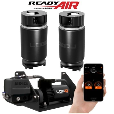 Compresor de aire inalámbrico ReadyLIFT ReadyAir LOGIQ bolsas resortes para bobinas Ram 2500 Foto 1 de 4