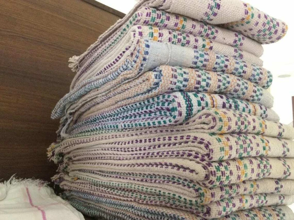 5 Piezas Toalla de Baño Khadi Hilada a Mano Tejida a Mano Patrón Envoltura Scraf 160X60 Foto 1 de 4