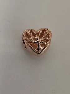 Pandora Openwork Family Tree Heart Charm - Picture 1 of 4