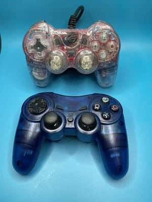 Pelican Controller Sony PlayStation 2 PS2 For Parts Of Repair - Image 1 of 4