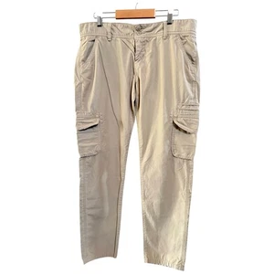 Vintage Y2K Lucky Brand Cargo Pants Womens 8 29 Utility Paratrooper Baggy 32x28 - Picture 1 of 12