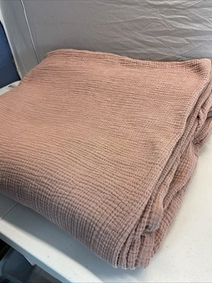 降落伞床上用品云棉纱被套玫瑰紫红色特大号 — 第 1/4 张图片