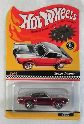 Hot Wheels "Street Snorter" RLC Rewards Series, Ltd Ed, Redlines, MOMC - Image 1 of 4