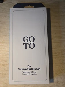 GO TO Samsung Galaxy S24 Tempered Glass Screen Protector New SEALED  - Picture 1 of 4