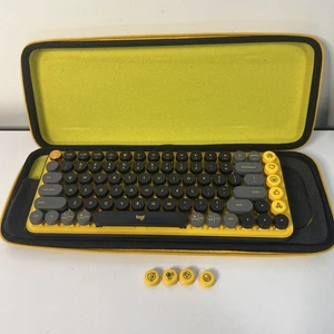 Teclado emoji mecánico inalámbrico Logitech POP Keys - con estuche inglés EE. UU. - Imagen 1 de 9