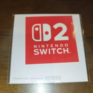 Nintendo Switch2 Sticker Durable Decal for Ages 6+ Japan Brand - Picture 1 of 2